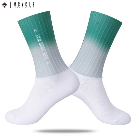 Mcycle Multiple Colors Patchwork Aero Cycling Socks MP048