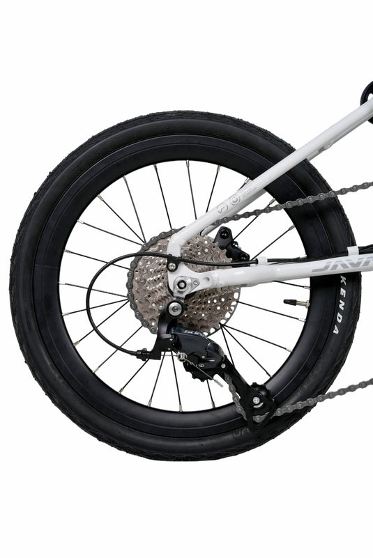 JAVA NEO 9 Speed 16 Inch Triple-fold Folding Bike