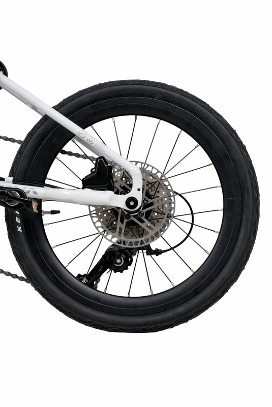 JAVA NEO 9 Speed 16 Inch Triple-fold Folding Bike