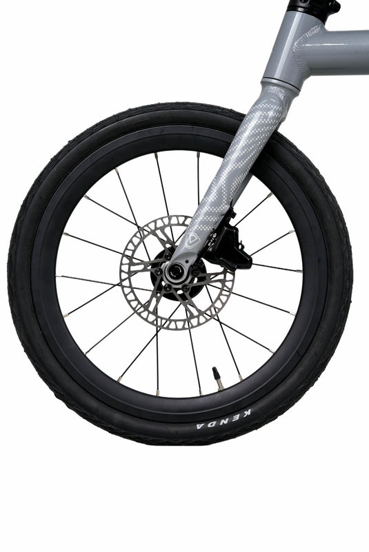 JAVA NEO 9 Speed 16 Inch Triple-fold Folding Bike