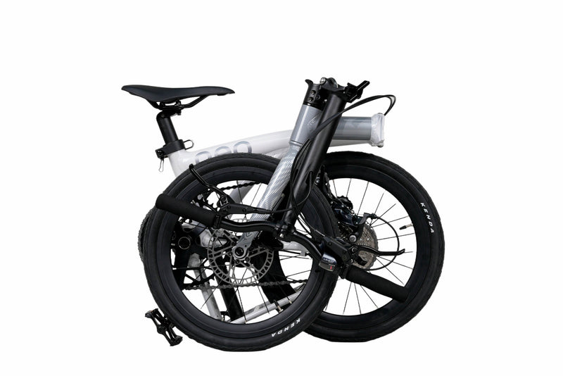 Load image into Gallery viewer, JAVA NEO 9 Speed 16 Inch Triple-fold Folding Bike
