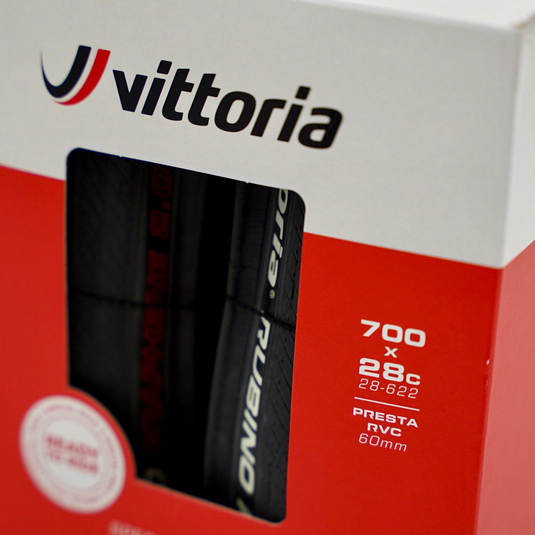Vittoria 2x Rubino V G2.0 700C x 28 + 2x Tubes Road Tyre