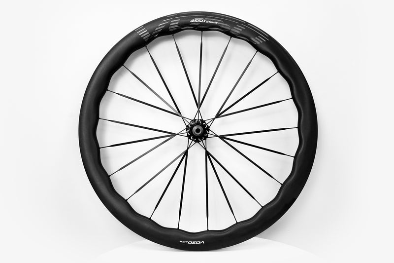 Load image into Gallery viewer, SCOM VOSO Lite Ultimate Undulating Carbon Road Bike Wheels Disc Brake Wheelset
