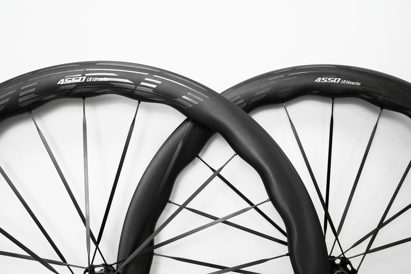 Load image into Gallery viewer, SCOM VOSO Lite Ultimate Undulating Carbon Road Bike Wheels Disc Brake Wheelset
