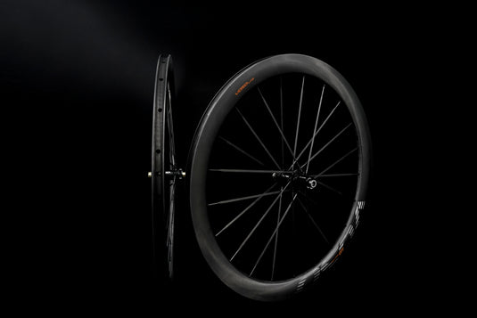 SCOM VOSO Lite Ultimate 50+ Carbon Spoke Road Bike Disc Brake Wheelset | Tubeless & Clincher Compatible