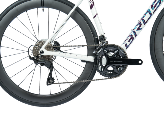 Bross Vagabond 5 plus 105 R7120 Carbon Endurance Road Bike with Carbon Wheels