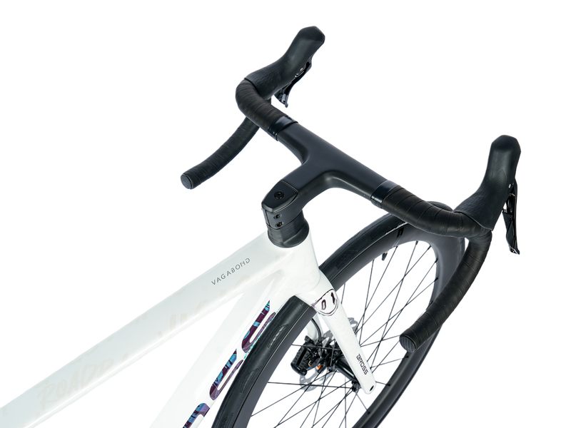 Load image into Gallery viewer, Bross Vagabond 5 plus 105 R7120 Carbon Endurance Road Bike with Carbon Wheels
