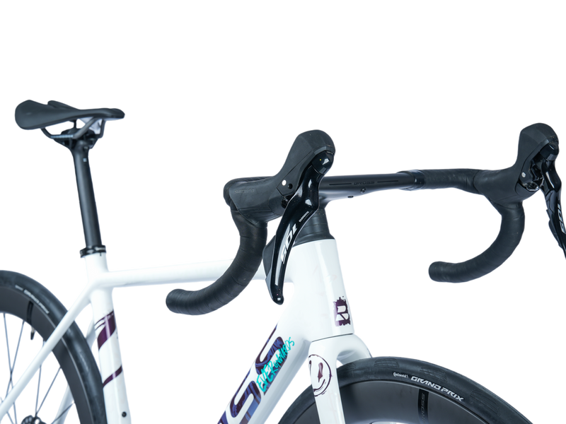 Load image into Gallery viewer, Bross Vagabond 5 plus 105 R7120 Carbon Endurance Road Bike with Carbon Wheels
