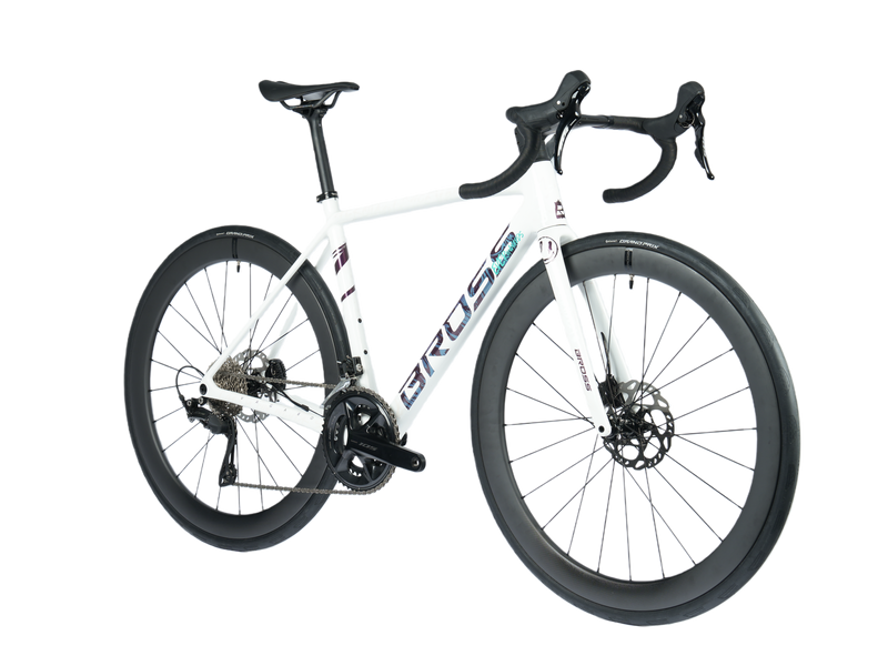 Load image into Gallery viewer, Bross Vagabond 5 plus 105 R7120 Carbon Endurance Road Bike with Carbon Wheels
