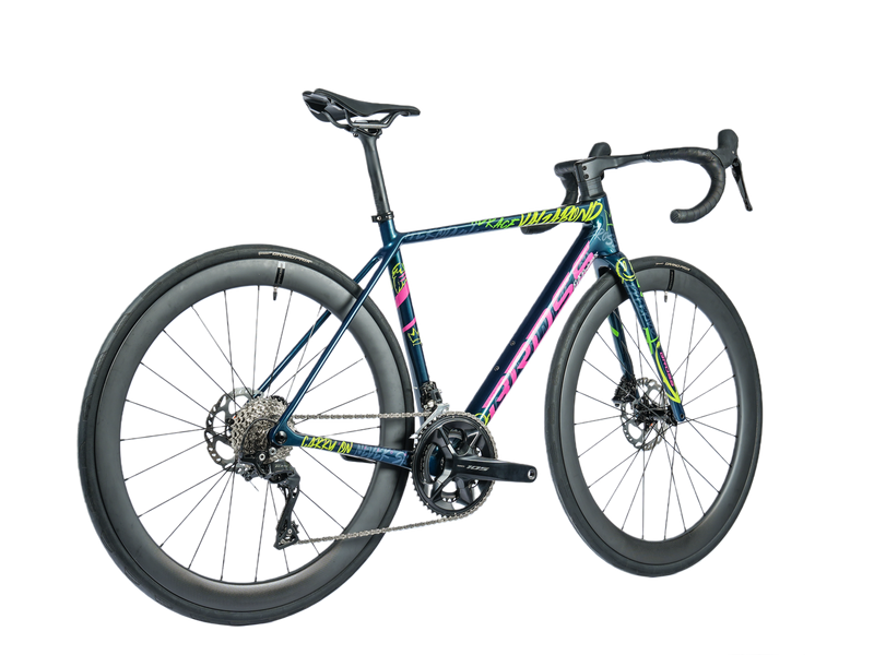 Load image into Gallery viewer, Bross Vagabond 5 plus 105 R7120 Carbon Endurance Road Bike with Carbon Wheels
