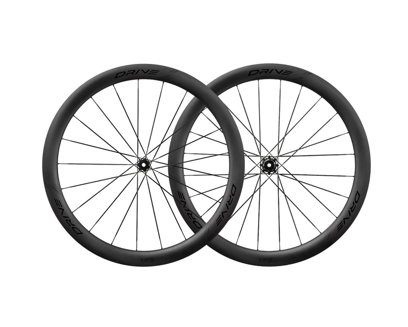Load image into Gallery viewer, Elitewheels Drive SL CS Carbon‑Spoke Disc Road Wheelset | 48mm / 58mm Depth | UCI‑Approved
