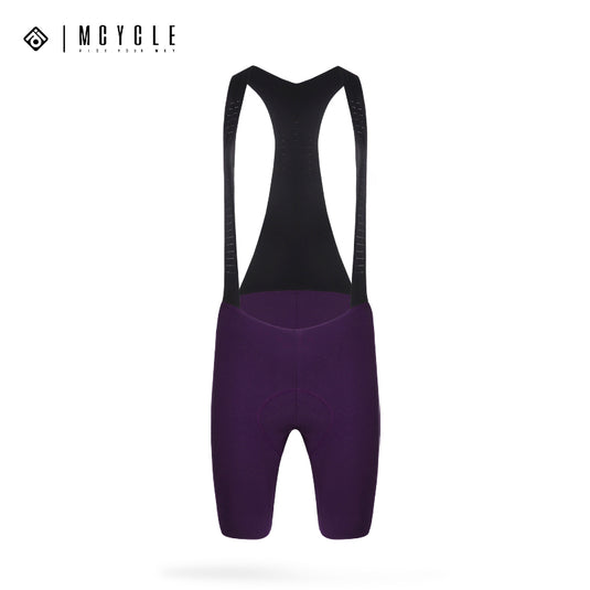 Mcycle Women's Cycling Bib Shorts with Elastic Interface Pads MK077W