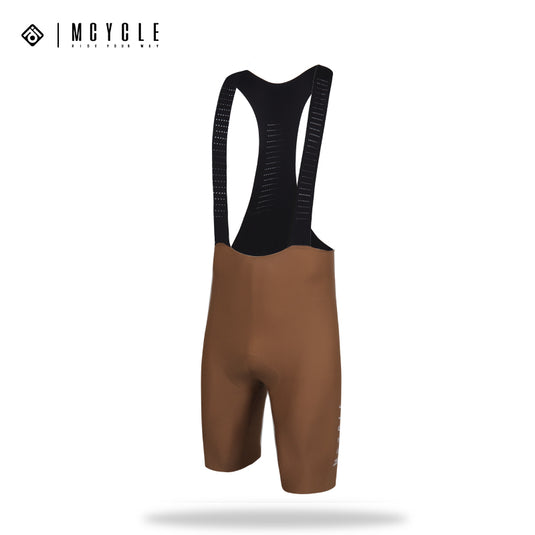 Mcycle Men's Cycling Bib Shorts with Elastic Interface Pads MK077