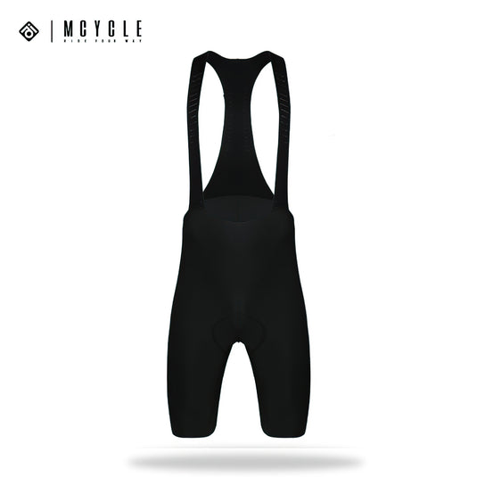 Mcycle Men's Seamless Cycling Bib Shorts with Elastic Interface Pads MK077