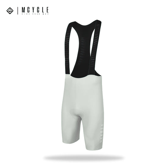 Mcycle Men's Seamless Cycling Bib Shorts with Elastic Interface Pads MK077