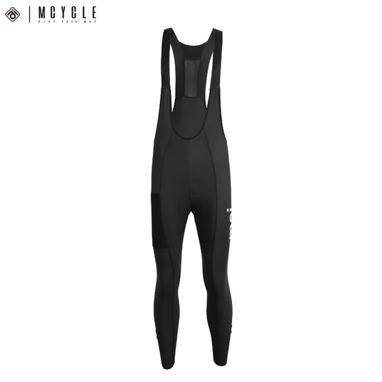 Mcycle Men's Cycling Thermal Bib Tight with Pocket MK086