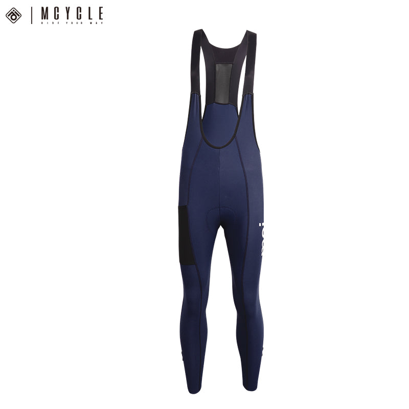 Load image into Gallery viewer, Mcycle Men's Cycling Thermal Bib Tight with Pocket MK086
