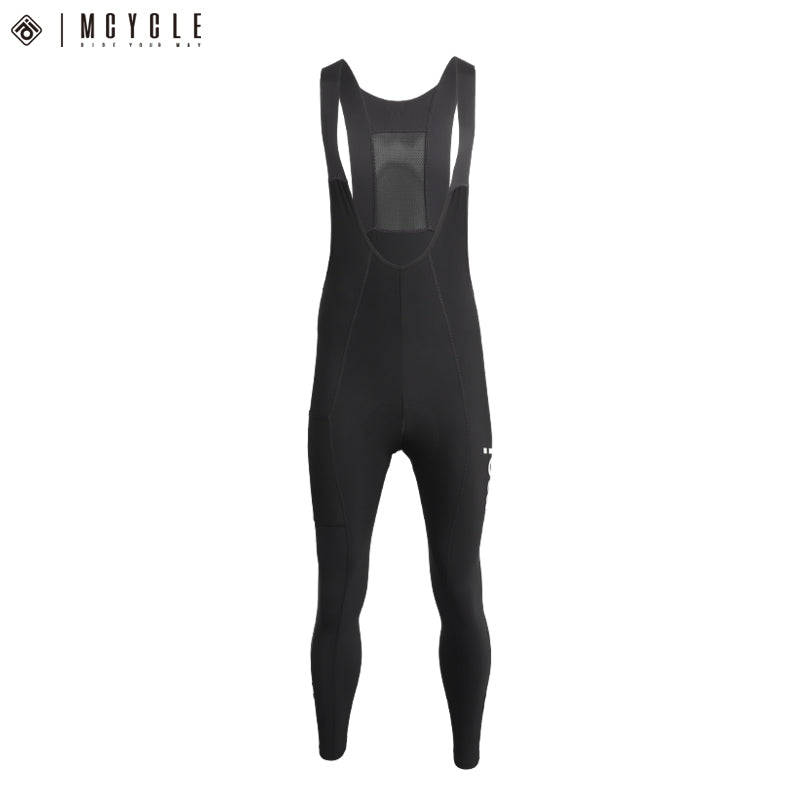 Load image into Gallery viewer, Mcycle Men's Cycling Thermal Bib Tight with Pocket MK086

