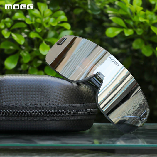 MOEG Cycling Sunglasses with Polarized REVO Lens MO9370