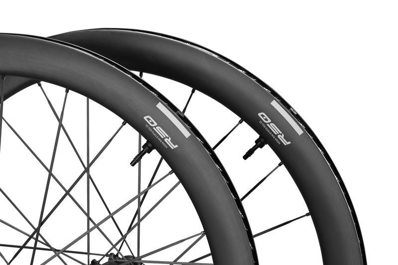 Load image into Gallery viewer, Pardus MVMT M-Silver R50 Carbon Spokes VISION V-800 PRS Hub Tubeless Ready Road Bike Wheelset
