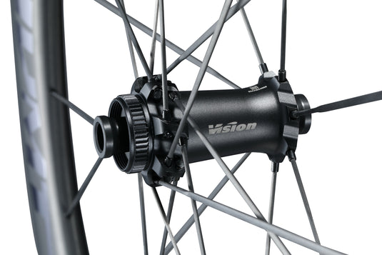 Pardus MVMT M-Silver R50 Carbon Spokes VISION V-800 PRS Hub Tubeless Ready Road Bike Wheelset