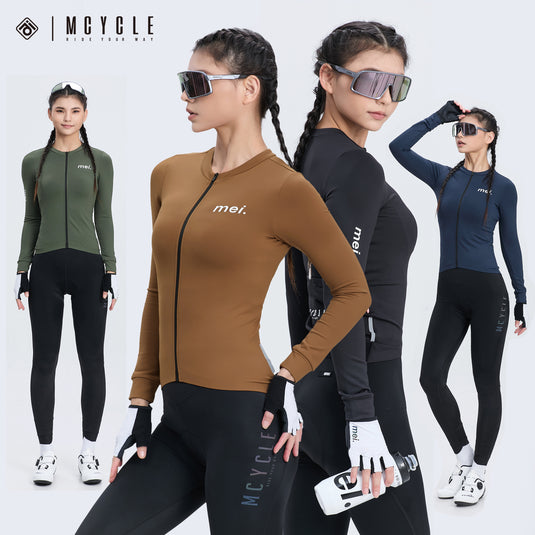 Mcycle Women's Thermal Long Sleeve Jersey 8-18℃ MY253W