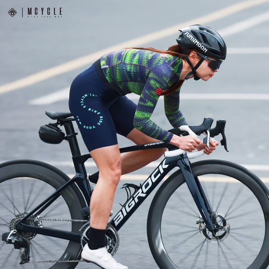 Mcycle Women's Pro Long Sleeve Cycling Jersey MY337W