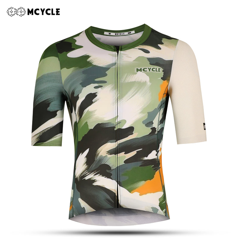 Load image into Gallery viewer, MCYCLE Men's Pro Short Sleeve Cycling Jersey  Camouflage MY409

