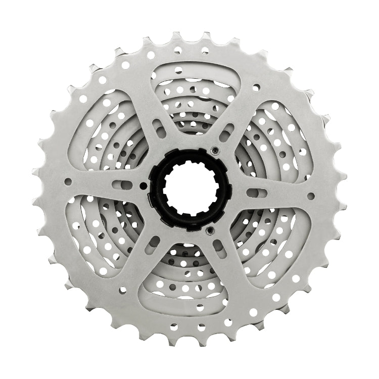 Load image into Gallery viewer, Shimano ALTUS 9-Speed Silver MTB Cassette Sprocket CS-HG201-9

