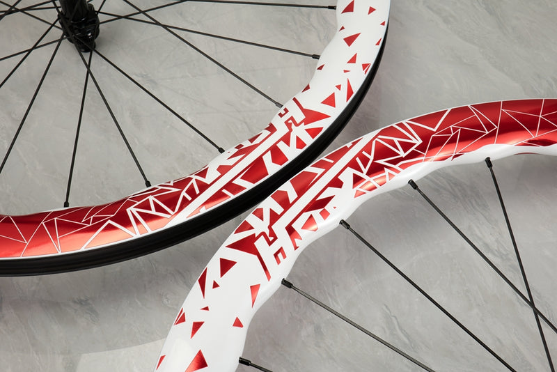 Load image into Gallery viewer, Huduo undulating Carbon Road Bike Wheels
