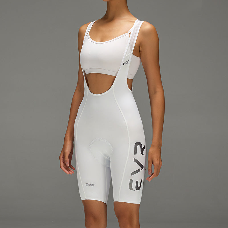 Load image into Gallery viewer, EVR Women’s Pro Cycling Bib Shorts – KX-2428 (Powered by Elastic Interface®)
