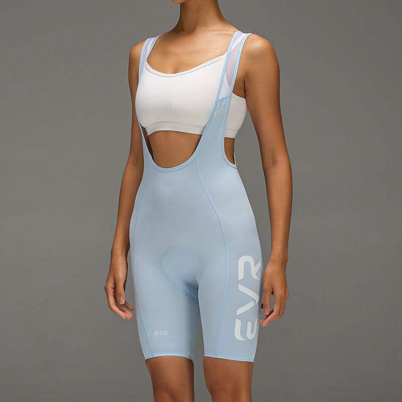 Load image into Gallery viewer, EVR Women’s Pro Cycling Bib Shorts – KX-2428 (Powered by Elastic Interface®)
