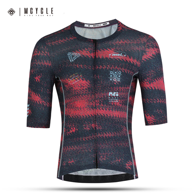 Load image into Gallery viewer, Mcycle Men's Pro Performance Short Sleeve Cycling Jersey MY336
