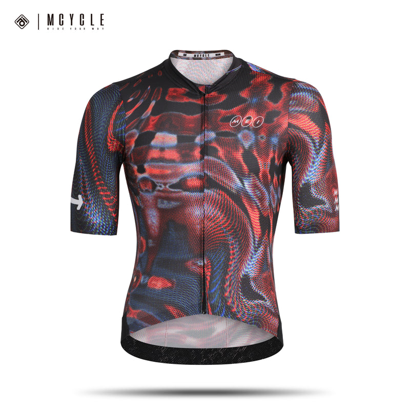 Load image into Gallery viewer, Mcycle Men's Pro-Tech Short Sleeve Cycling Jersey | Model MY370
