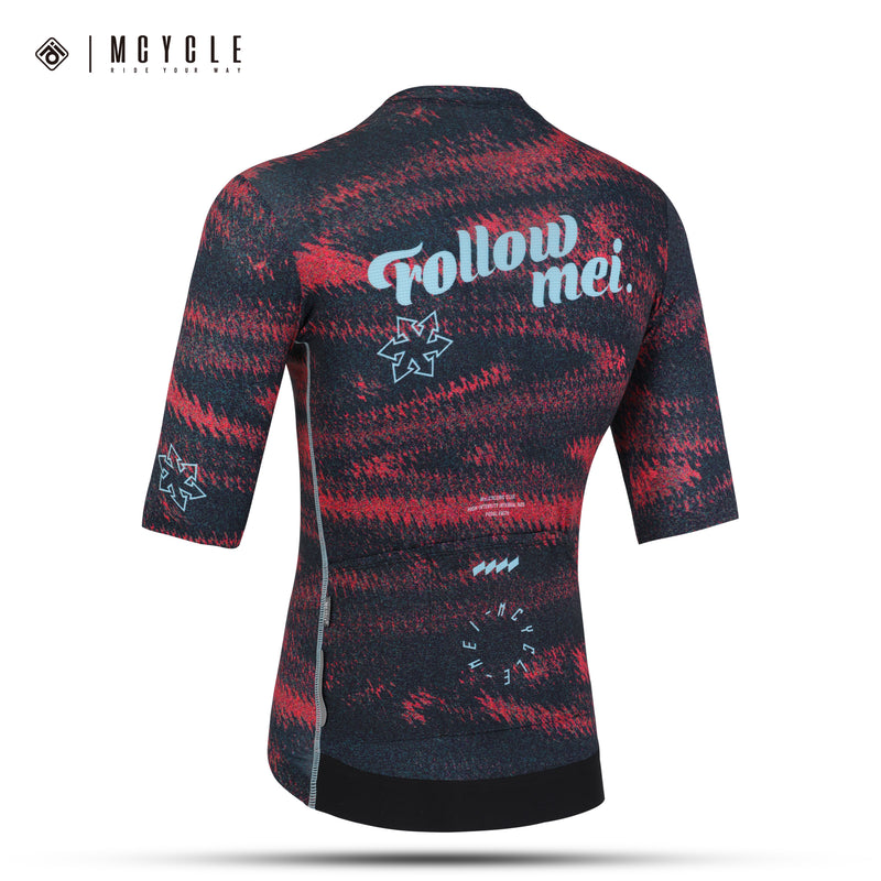 Load image into Gallery viewer, Mcycle Men's Pro Performance Short Sleeve Cycling Jersey MY336
