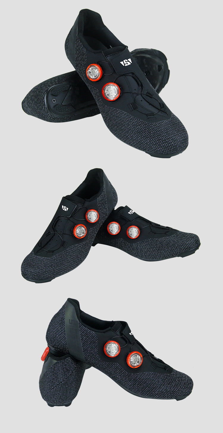 Load image into Gallery viewer, Sidebike Mircofiber Carbon Road Cycling Shoes SD028A
