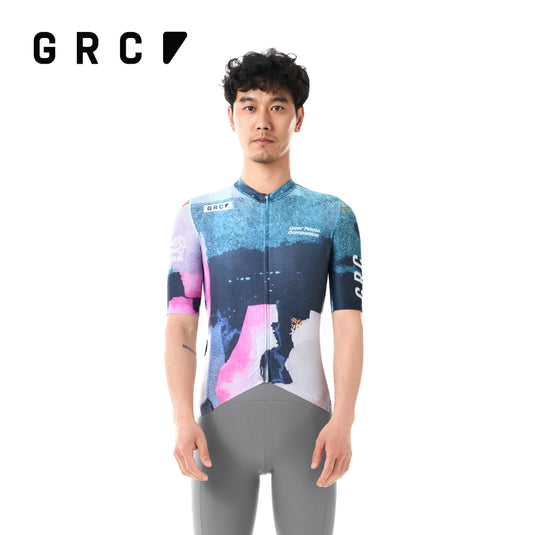 GRC Unisex Chroma Trace Technical Aero Cycling Jersey 1454