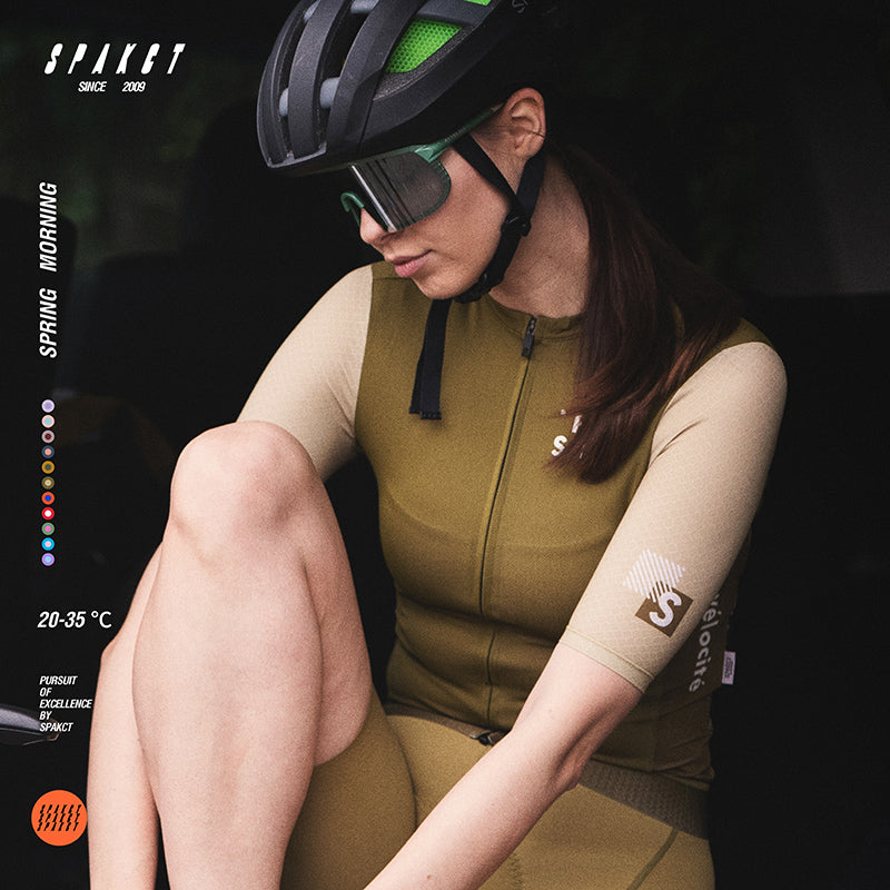 Load image into Gallery viewer, Spakct SPK Spring Morning  Pro Women's Cycling Jersey YB121049
