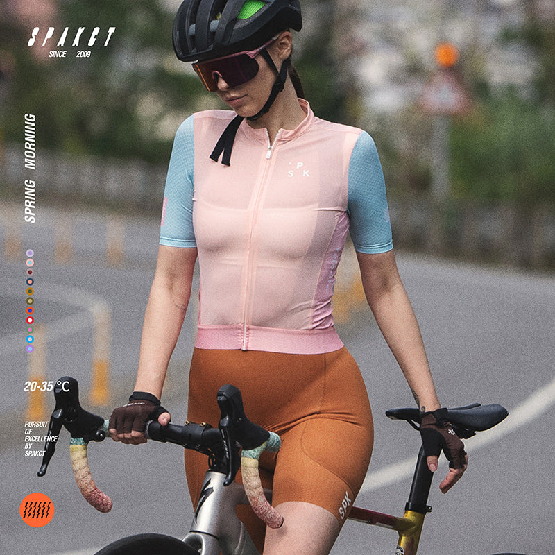 Load image into Gallery viewer, Spakct SPK Spring Morning  Pro Women's Cycling Jersey YB121049

