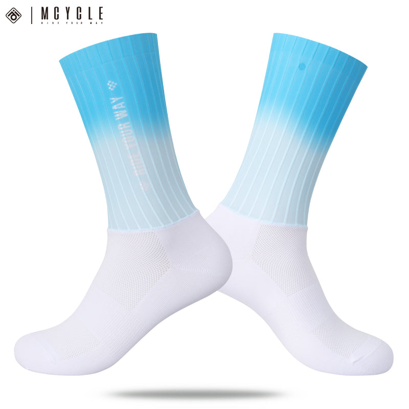 Load image into Gallery viewer, Mcycle Multiple Colors Patchwork Aero Cycling Socks MP048
