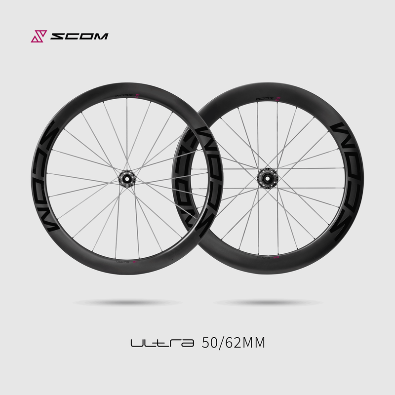 Load image into Gallery viewer, SCOM Ultra Road Carbon Wheels  Disc Brake
