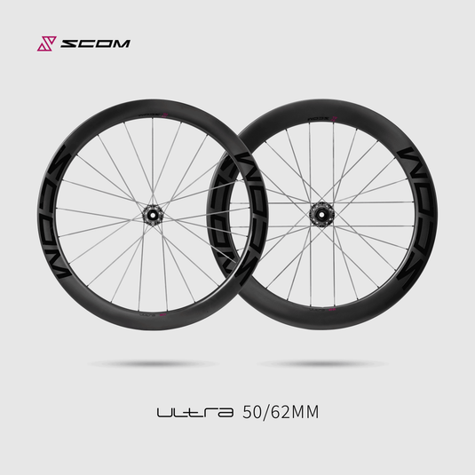 SCOM Ultra Road Carbon Wheels  Disc Brake