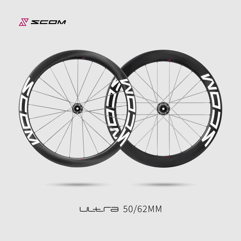 Load image into Gallery viewer, SCOM Ultra Road Carbon Wheels  Disc Brake
