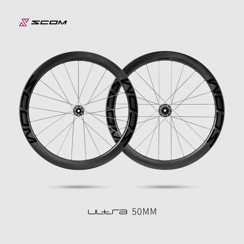 Load image into Gallery viewer, SCOM Ultra Road Carbon Wheels  Disc Brake
