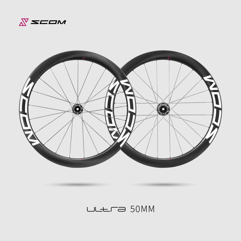 Load image into Gallery viewer, SCOM Ultra Road Carbon Wheels  Disc Brake
