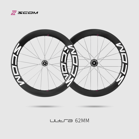 SCOM Ultra Road Carbon Wheels  Disc Brake