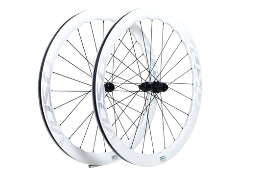 SCOM VOSO Lite Undulating Carbon Wheels Pearl White