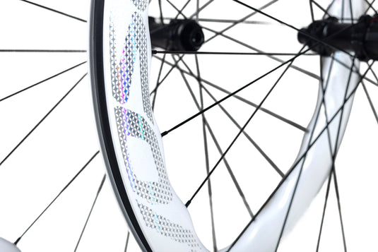 SCOM VOSO Lite Undulating Carbon Wheels Pearl White