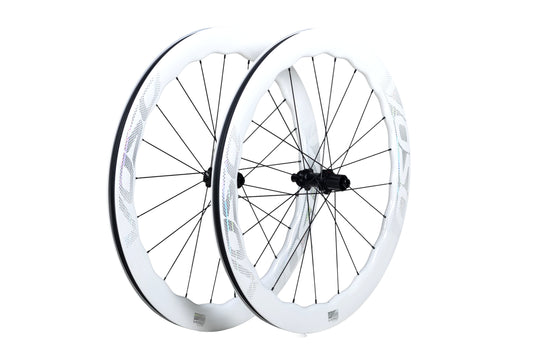 SCOM VOSO Lite Undulating Carbon Wheels Pearl White