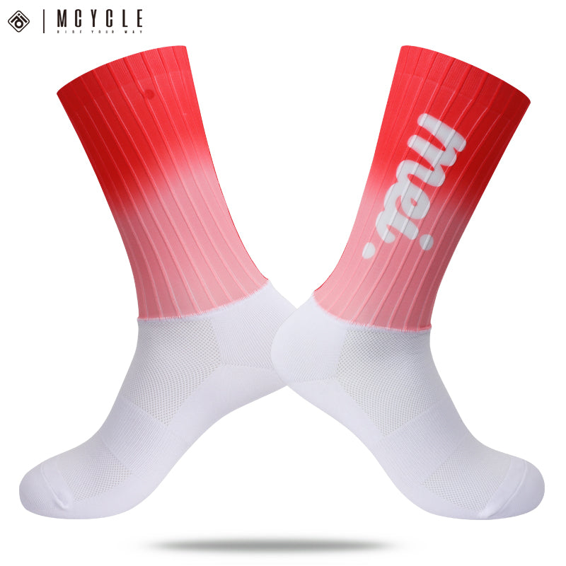 Load image into Gallery viewer, Mcycle Multiple Colors Patchwork Aero Cycling Socks MP048
